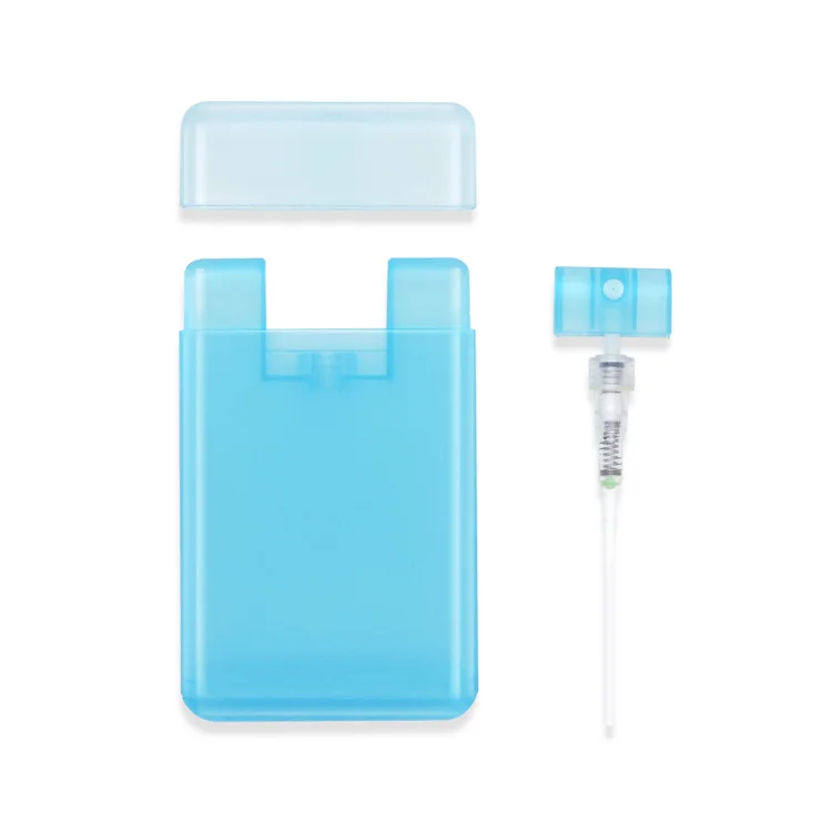 1 шт 20 мл пластиковый спрей коробка для духов карта увлажняющий флакон