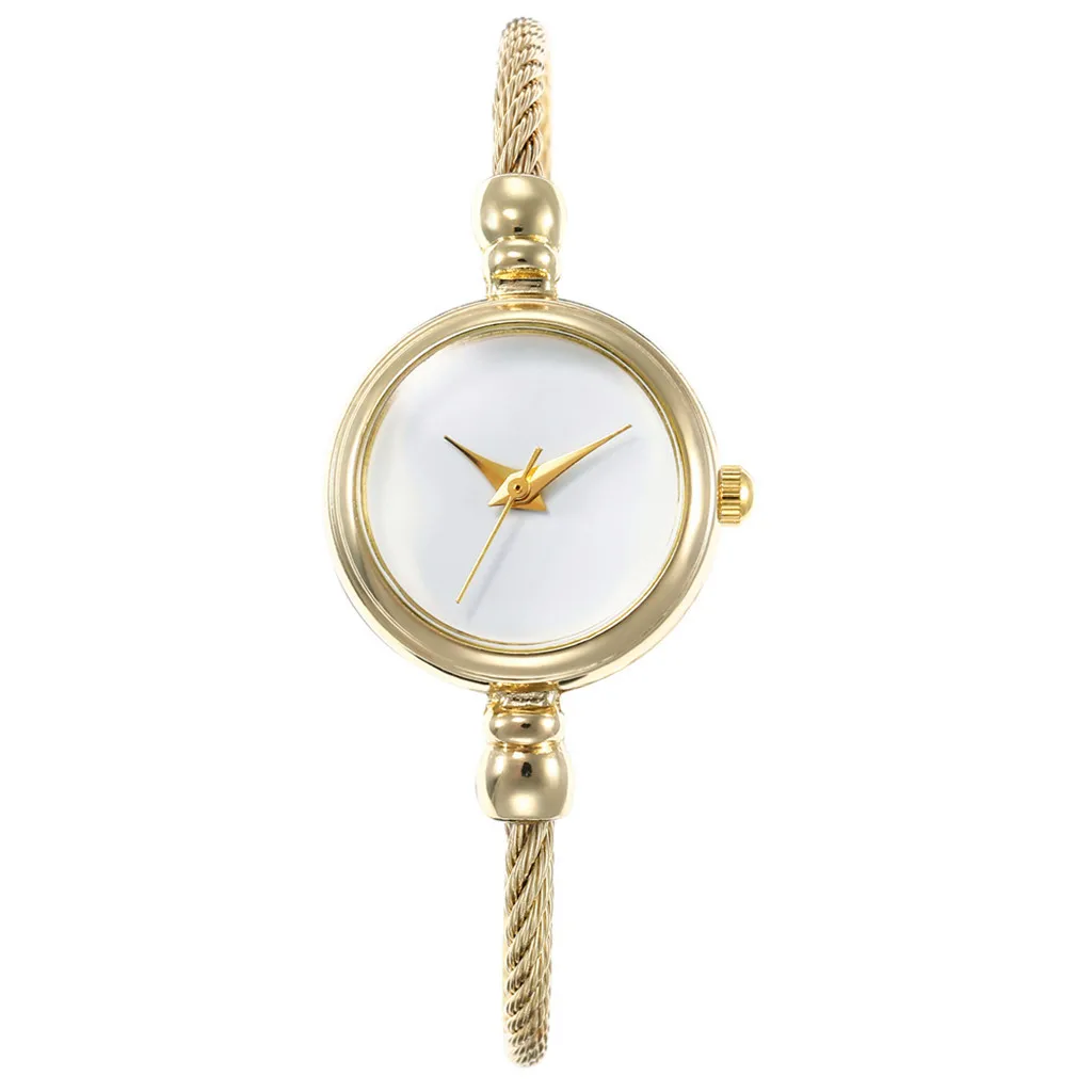 

Quartz Watch Women Fashion Round Pin Buckle Bracelet Watches Ladies Casual Small Dial Vintage Wristwatches Wrist Jewelry Reloj