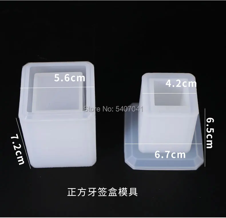 Новинка держатель для зубочисток ватный тампон ювелирные формы УФ-смола