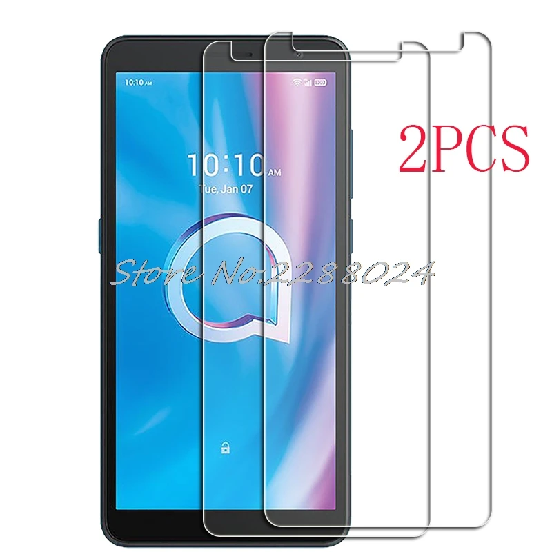 

2PCS FOR Alcatel 1A 1B 2020 High HD Tempered Glass Protective On 5002A 5002D 5002F 5002I 5002M 5002X Screen Protector Film Cover