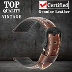 Ремешок для часов MAIKES из вощеной кожи, специальный браслет для часов Panerai IWC, аксессуары для часов, 20 мм 22 мм 24 мм 26 мм