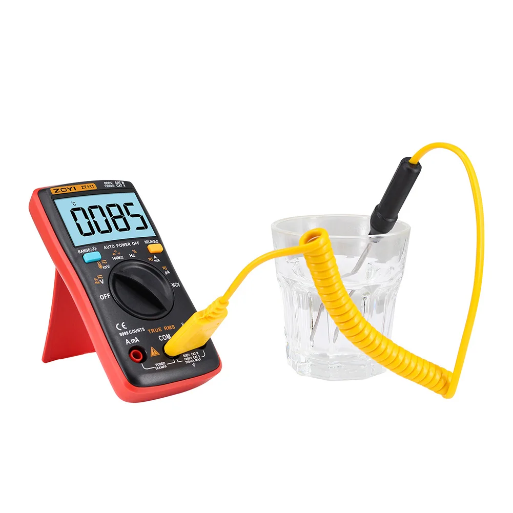 

Digital Multimeter Automatic for Analysis Electrical Instruments AC DC Ohm Voltage Current Tester 9999 Counts