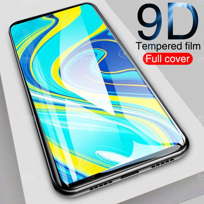 Защитная пленка для экрана 9D xiaomi redmi Note 9S 9pro Max закаленное стекло Note9S 9 pro redme Not