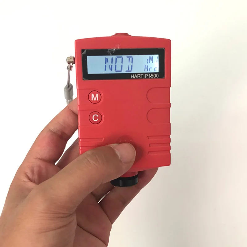 

HARTIP 1500 Leeb Hardness Meter Durometer with Built-in D Impact Device 99 Data Memory