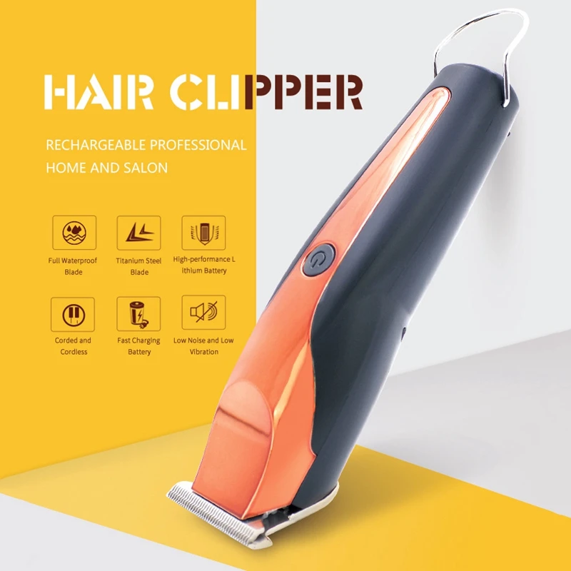 

Cordless Barber Shop Hair Clipper Hair Trimmer for Men Beard Electric Cutter Hair Cutting Machine