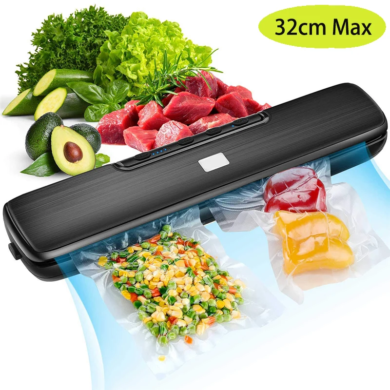 

Upgraded Version Household Professional Film Sealer Vacuum Packer Machine For 220V110V Dry Wet Pumping Vacuum Food Sealer Packer
