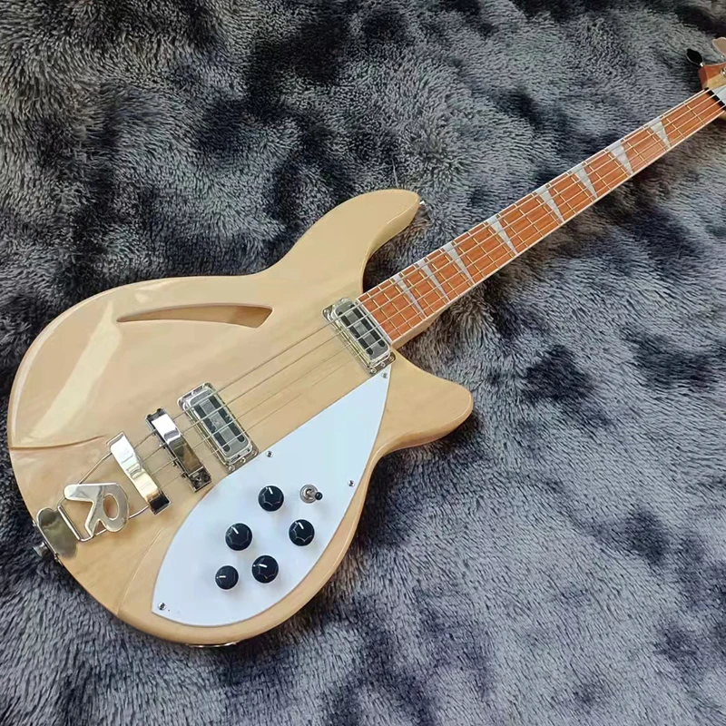 Классическая бас-гитара четыре струны пустотелых басов Высококачественная