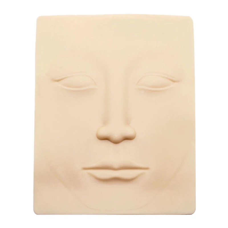 Голова манекен силиконовая 5D для тренировок на лице практики перманентного