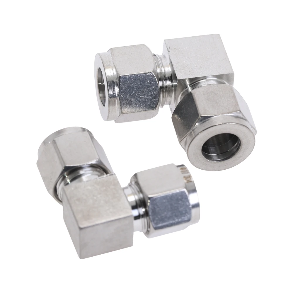 Фитинги для труб из нержавеющей стали 304 два наконечника O.D 3 4 6 8 10 12 1/8 &quot1/4&quot 3/8