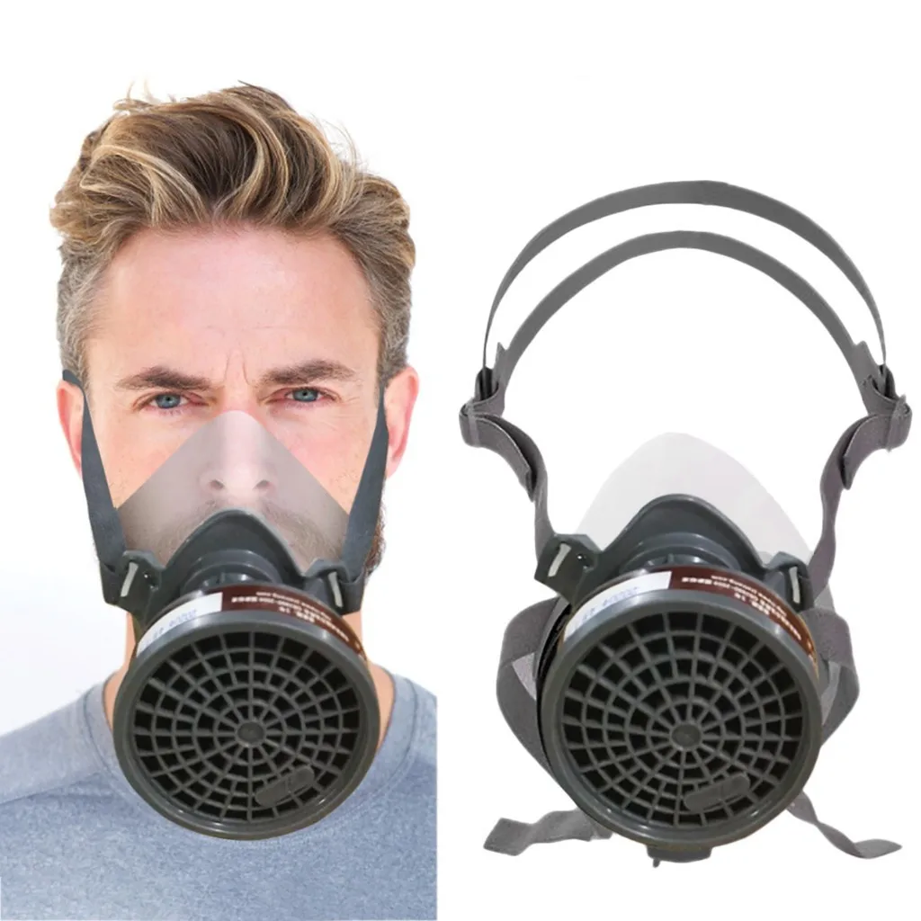 Многоразовый промышленный респиратор для распыления краски противогаз костюм