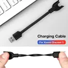 Зарядный кабель 15 см для смарт-браслета Xiaomi, черный зарядный USB-кабель для док-станции Mi Band 3, аксессуары для спортивных смарт-браслетов