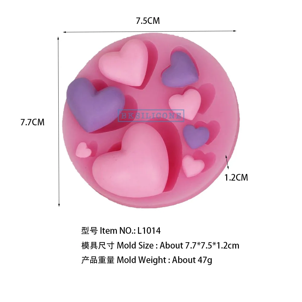Силиконовая форма в форме сердца для свадьбы инструменты украшения торта