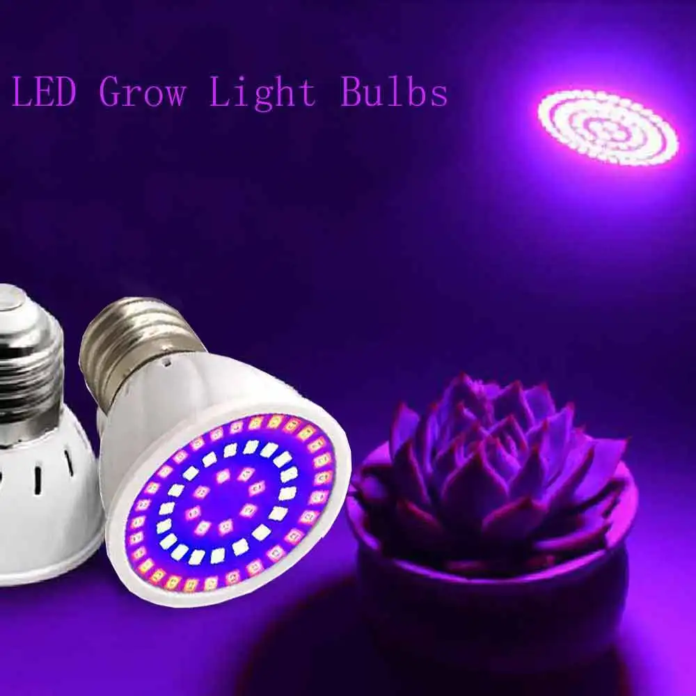 Полный спектр светодиодный завода светать светильник лампочка E26 E27 110V 220V Фито
