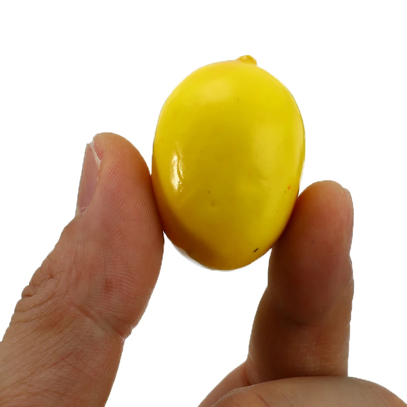 20 шт./лот имитация мини пузырьков лимон поддельные фрукты раздельные вечерние