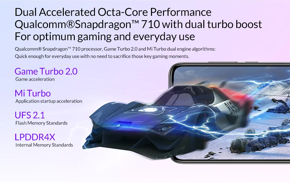 Глобальная версия Xiaomi Mi 9 Lite 6,3" AMOLED 6 ГБ 128 Гб мобильный телефон Snapdragon 710 Восьмиядерный экран отпечаток пальца камера 48 МП