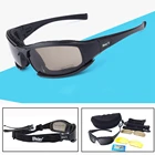 Тактические поляризованные армейские солнцезащитные очки, набор из 4 линз, мужские военные игры, Спорт на открытом воздухе, туризм, рыбалка, солнцезащитные очки