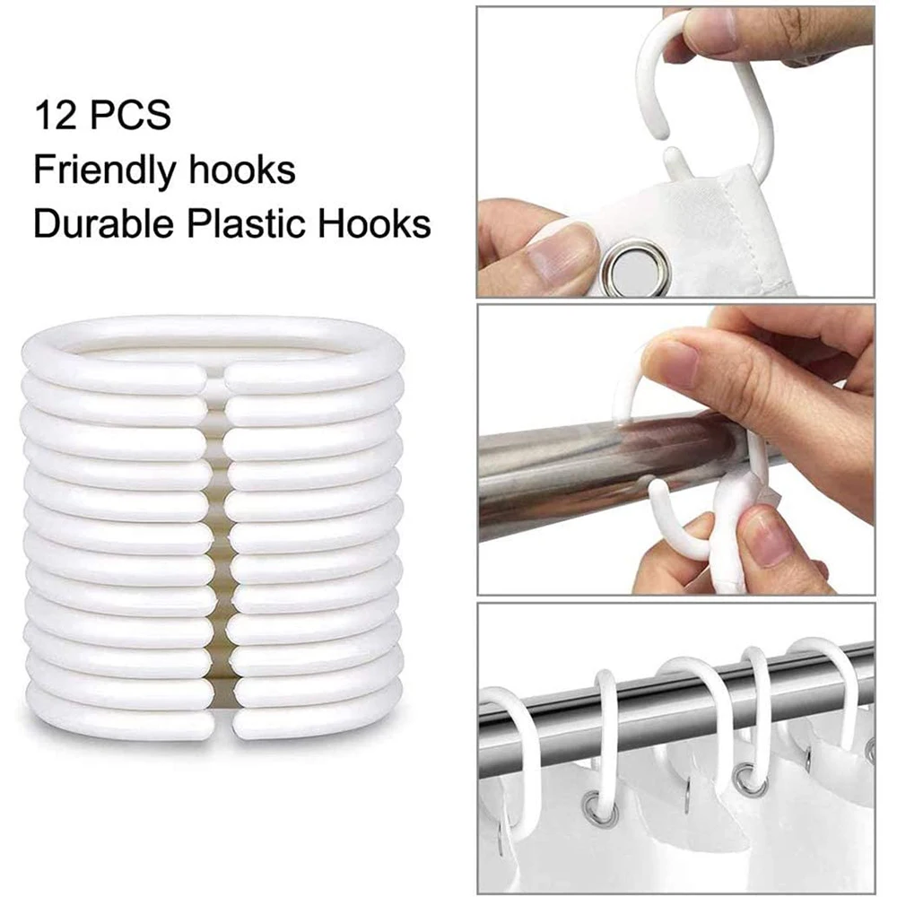 Занавеска для ванной с маленьким камнем водонепроницаемый шторка узором в виде