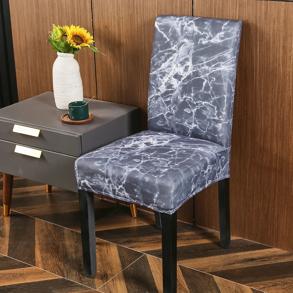 Эластичный чехол для обеденного стула 1/2/4/6 шт. эластичные Чехлы защита от пыли