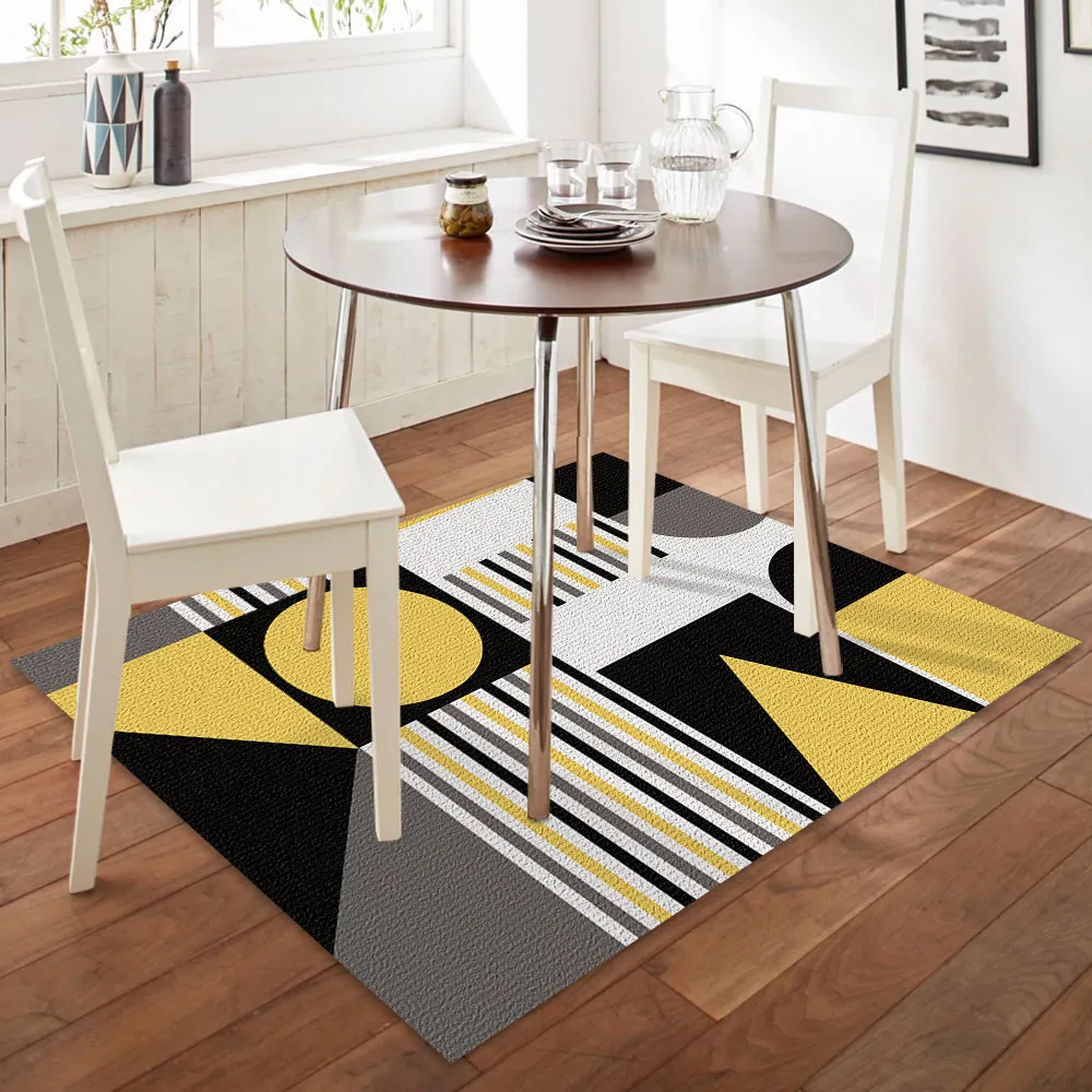 

Nordic Style Feather Carpet Flannel Soft Bedroom Sofa Table Mat Bedsider Area Rug Home Decoration Living Room Rug and Carpet