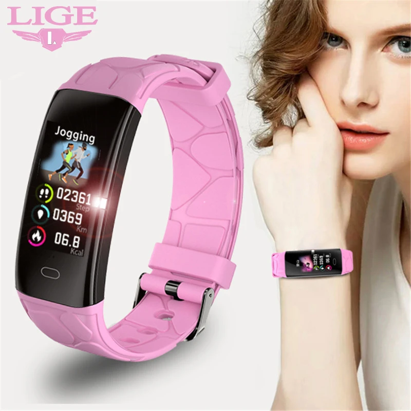 LIGE 2019 новинка умный спортивный браслет для мужчин и женщин фитнес трекер шагомер