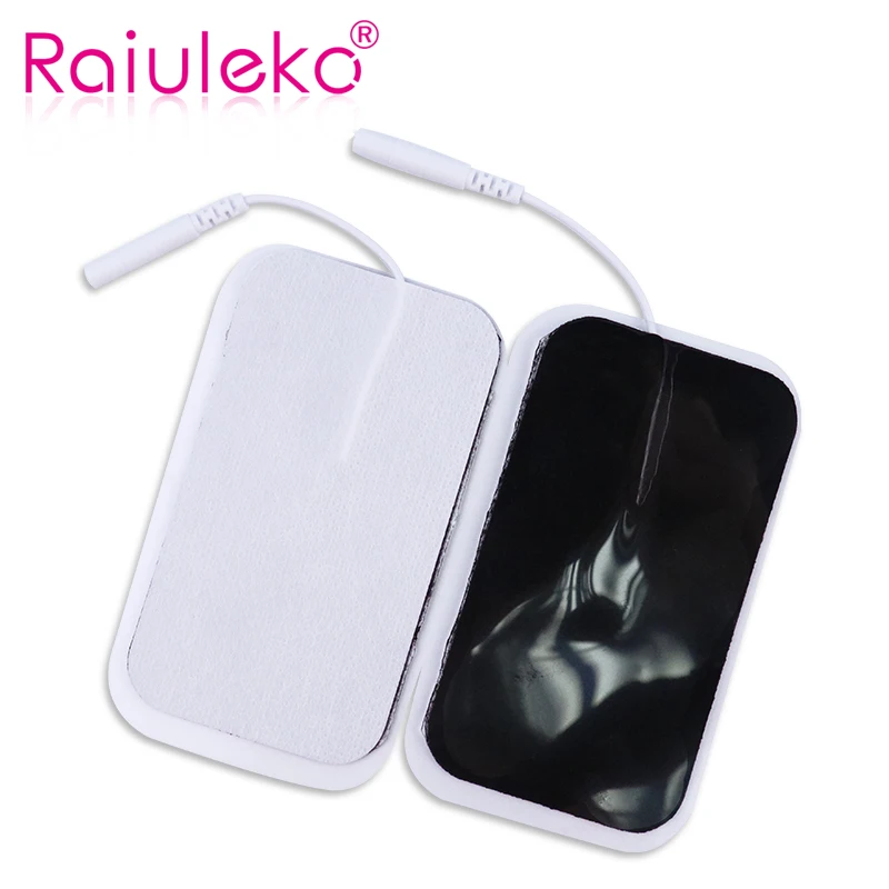 100 шт многоразовые электроды колодки для десятков акупунктуры Цифровая терапия