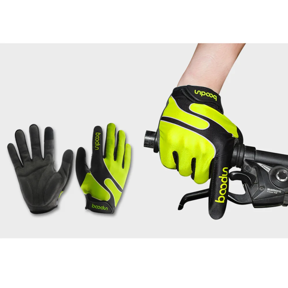 

1 Pair Long Finger Riding Outdoor Sports Stretchy Touch Screen Breathable Riding for Skiing