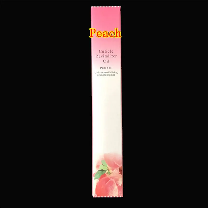 Peach 15 запахов ногтей питание масло ручка для лечения Ногтей омолаживающее Масло для кутикулы предотвратить Agnail гель лак питающий кожу - Цвет: Peach