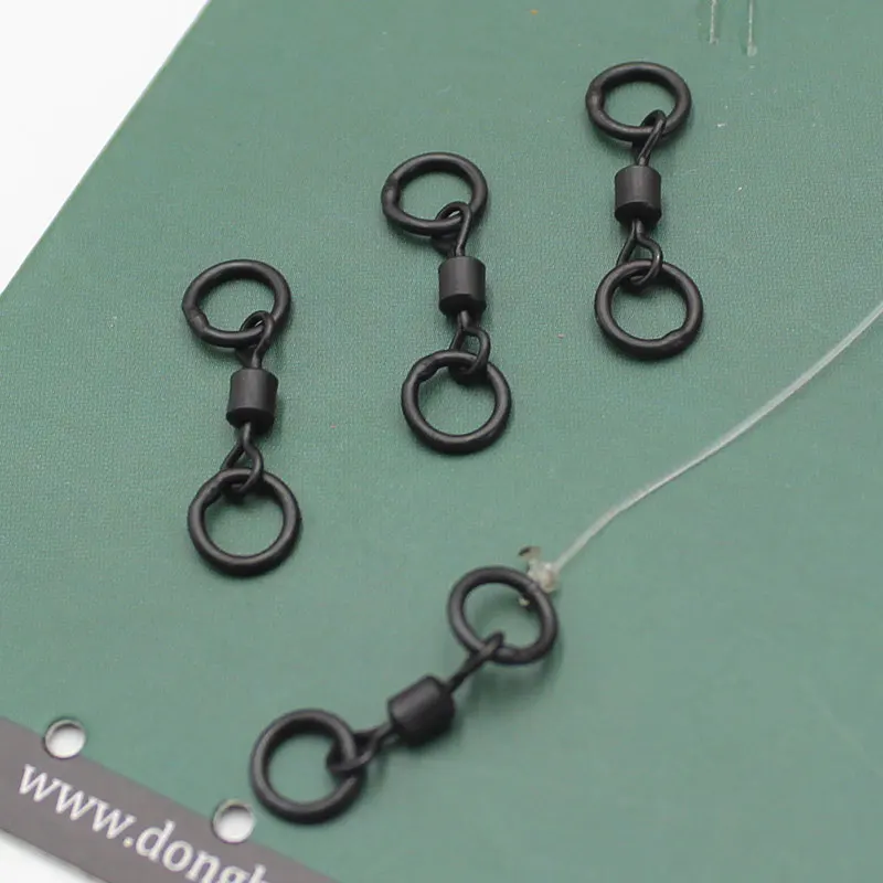 20 шт. аксессуары для ловли карпа из высокоуглеродистой стали двойные поворотные