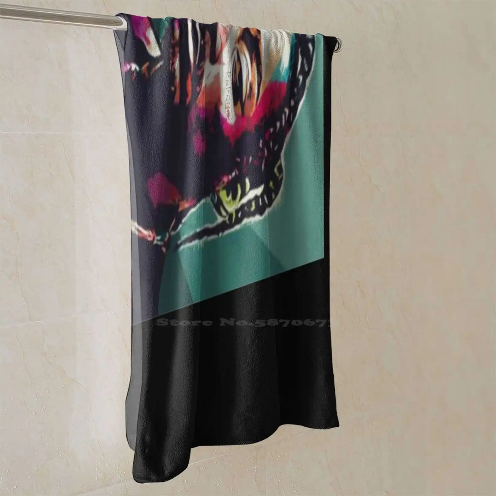 Полотенце с 3D-принтом в виде знаменитостей спортивное мягкое полотенце рисунком