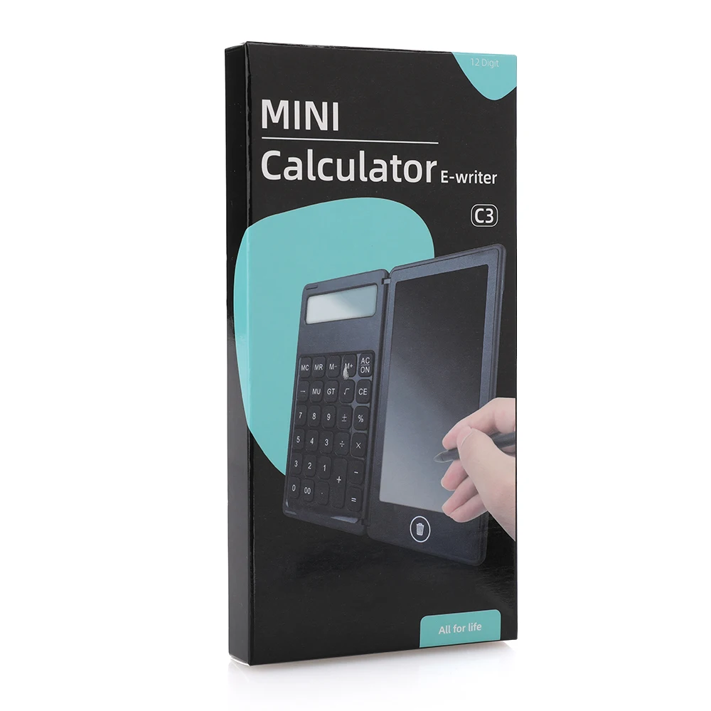 

LCD Digital Drawing Writing Tablet Handwriting Pads Portable Electronic Tablet LED Calculator Board ultra-thin Board with pen