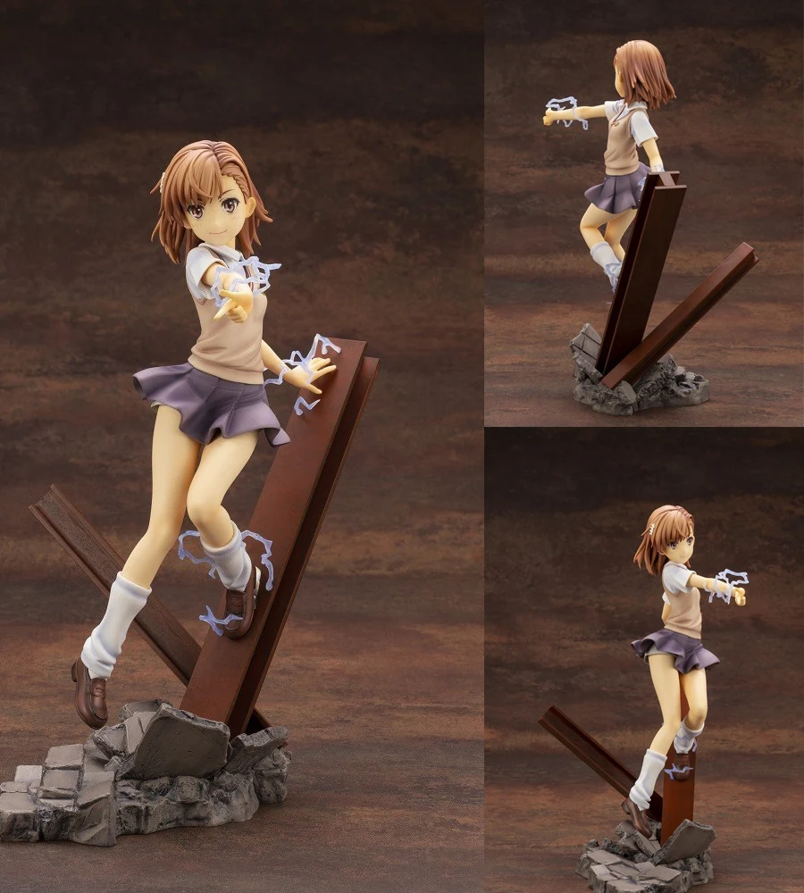 ПВХ фигурка Mikoto Misaka 1/7 определенный волшебный индекс Аниме Фигурка сексуальная