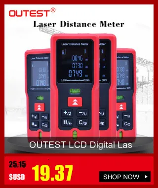 OU test 40 м/60 м/80 м/100 м лазерный дальномер цифровой лазерный дальномер Измерение угла линейка тест инструмент