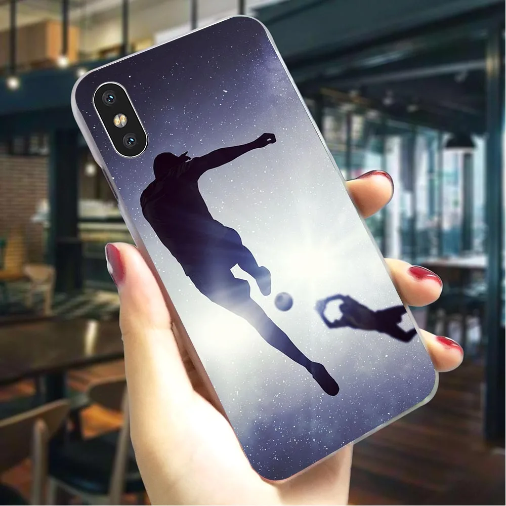 Модный футбольный футбол жизни Телефон чехол для iphone 8 5 5S SE 6 6 S/6 6S Plus 7/7 8 Plus X XS XR Xs Max жесткий чехол