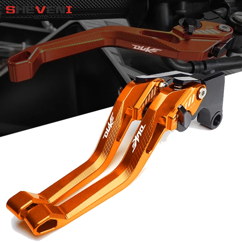 С логотипом DUKE для KTM 390 250 200 125 2014 2015 2016 2017 2018 Регулируемые рычаги тормозной муфты