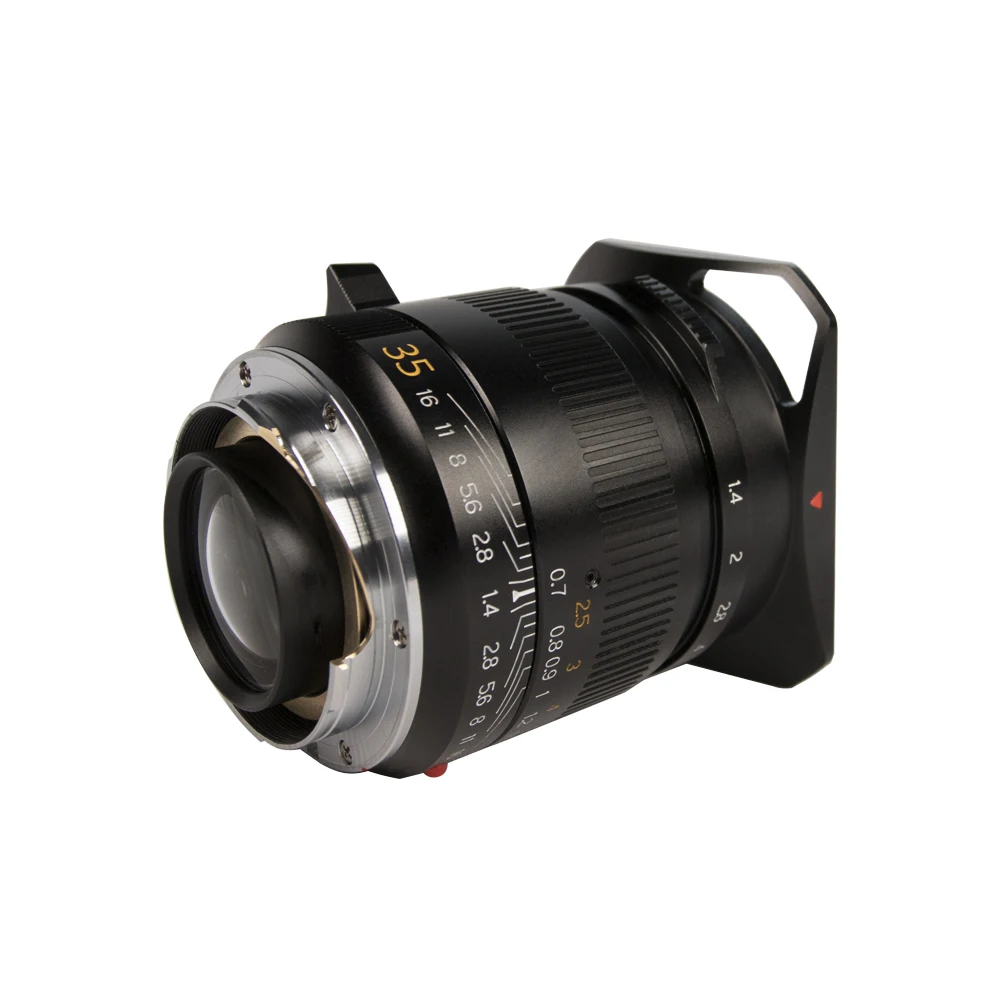 Объектив TTArtisan 35 мм F1.4 для камер Leica с M Mount таких как объективом M240 M3 M6 M7 M8 M9 M9p