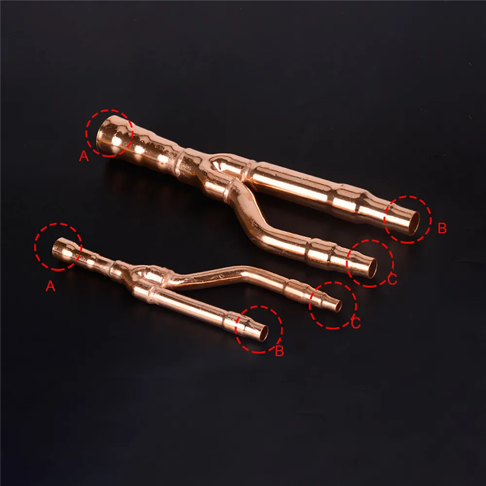 Air Conditioning Splitter Branch Pipe 22T/33T/72T Welding for Daikin Center Conditioner Parts | Бытовая техника