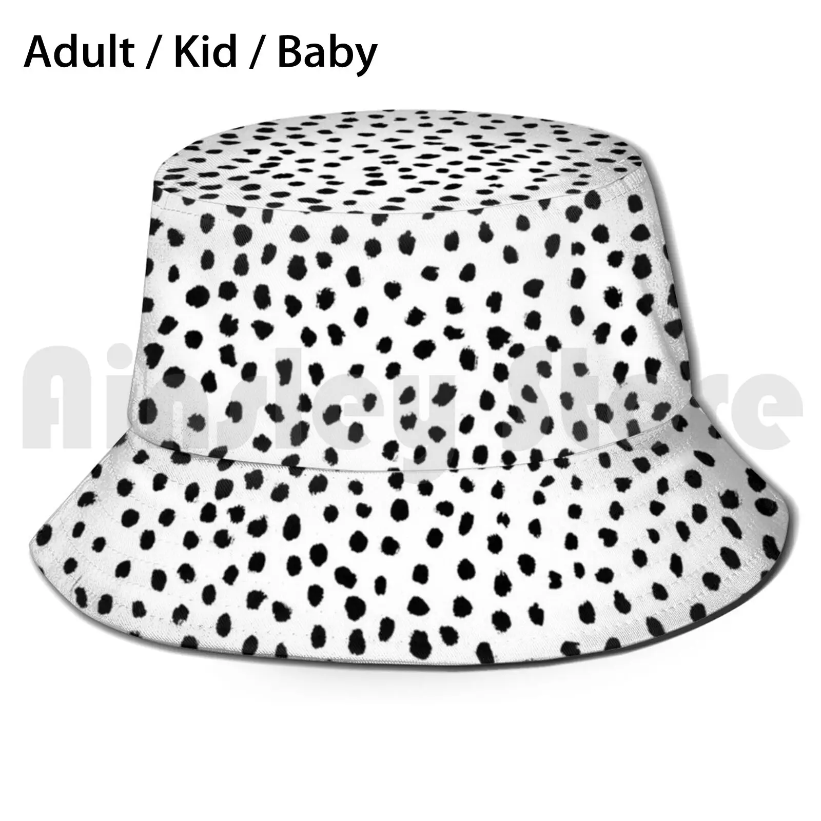 Далматинская Солнцезащитная шапка Складная с УФ-защитой МИЛЫЙ натуральный