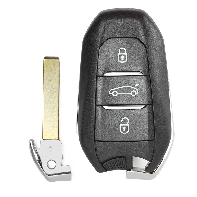 KEYECU умный БЕСКЛЮЧЕВОЙ дистанционный Автомобильный ключ для Peugeot 308 508 Citroen C4 DS4 DS5 Fob