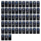 Тумблер для автомобиля, лодки, грузовика, 12 В, 20 А, 24 В, 10 А, 5 контактов, SPST, переключатель включения и выключения синего светодисветильник да для Carling ARB Narva -Auto 4x4-Push Switch