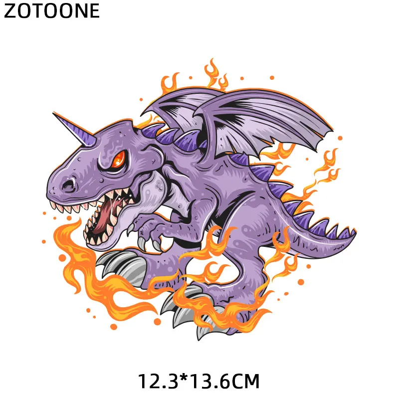 ZOTOONE пирография 18*17 см теплая мультяшная лиса термопереводная глажка наклейки утюжок на Пластыри для одежды моющиеся аппликации E - Цвет: ZT1360