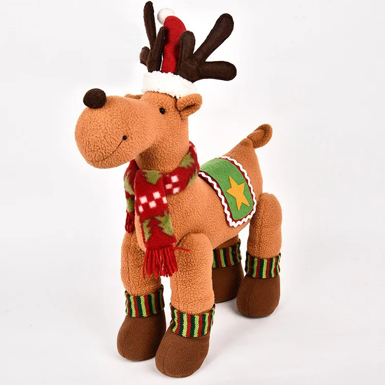

Cute Soft Stuffed Toys Animal Creativity Christmas Elk Plush Toys Children Birthday Gifts Christmas Gifts Navidad Plushie BC50MR