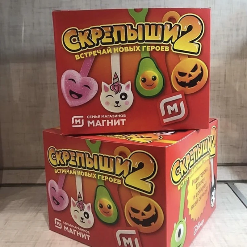 скрепыши 2 вся коллекция из Магнита для детей интересный DIY игрушка кабель