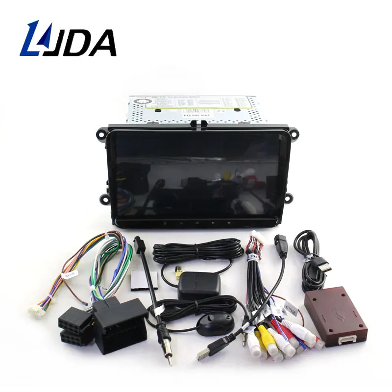 Автомобильный мультимедийный плеер LJDA Android 10 0 для VW Golf/6 Golf 5 Passat b7/cc/b6/SEAT leon/Tiguan/Skoda