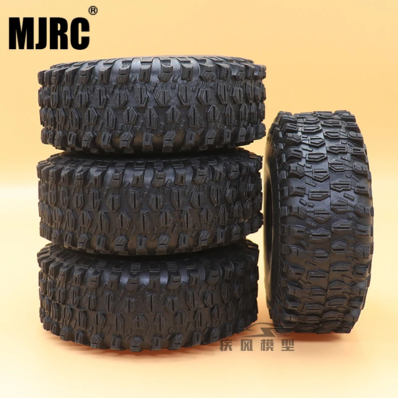 MJRC 1 9 дюймовый 120 мм резиновые шины для Traxxas 1/10 рок трек Redcat SCX10 II осевой 90046 90047 trx 4