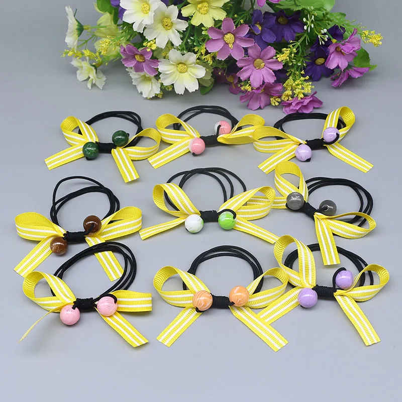 

velvet scrunchie pack hair ties cute elastic hair bands headwear hair rubber band girls and women's hair accessoires G04-3