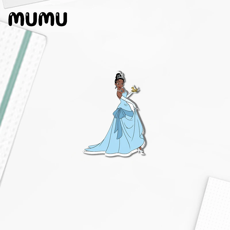 Новинка 2021 булавка на лацкан принцессы и лягушки Акриловые Броши Tiana ручной