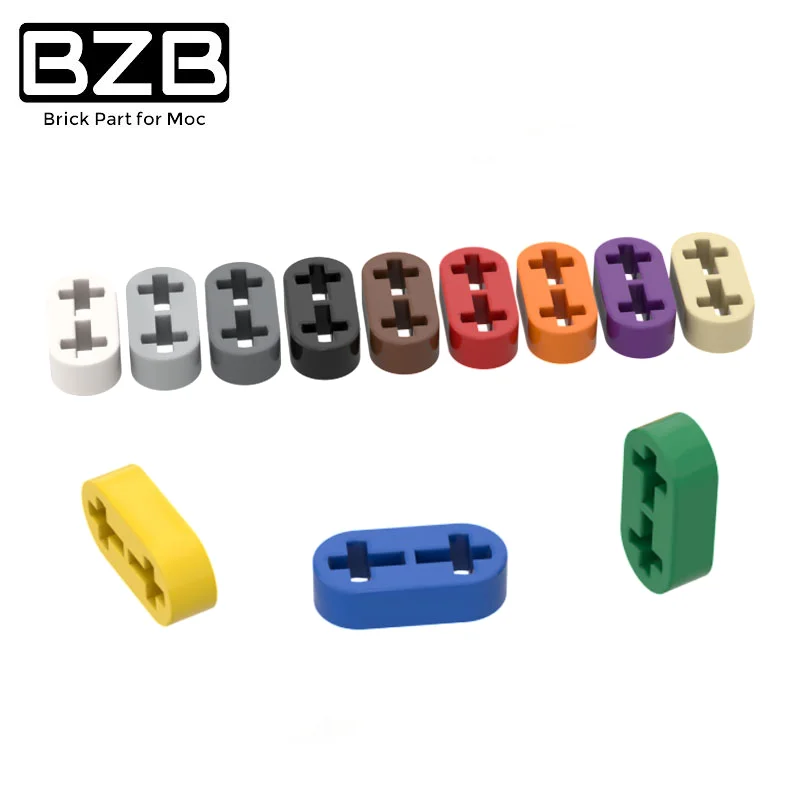 10 шт. Детали BZB MOC Bricks 41677 1x2 Рука с отверстием для вала (тонкая) Модель строительного блока высоких технологий Игрушки для детей DIY Кирпич Лучшие подарки.