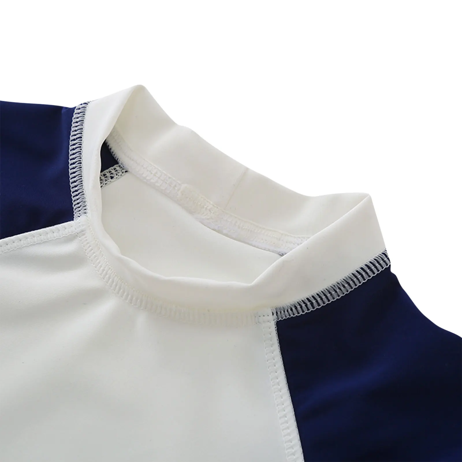 Летний купальник OPPERIAYA для маленьких мальчиков топ с коротким рукавом и