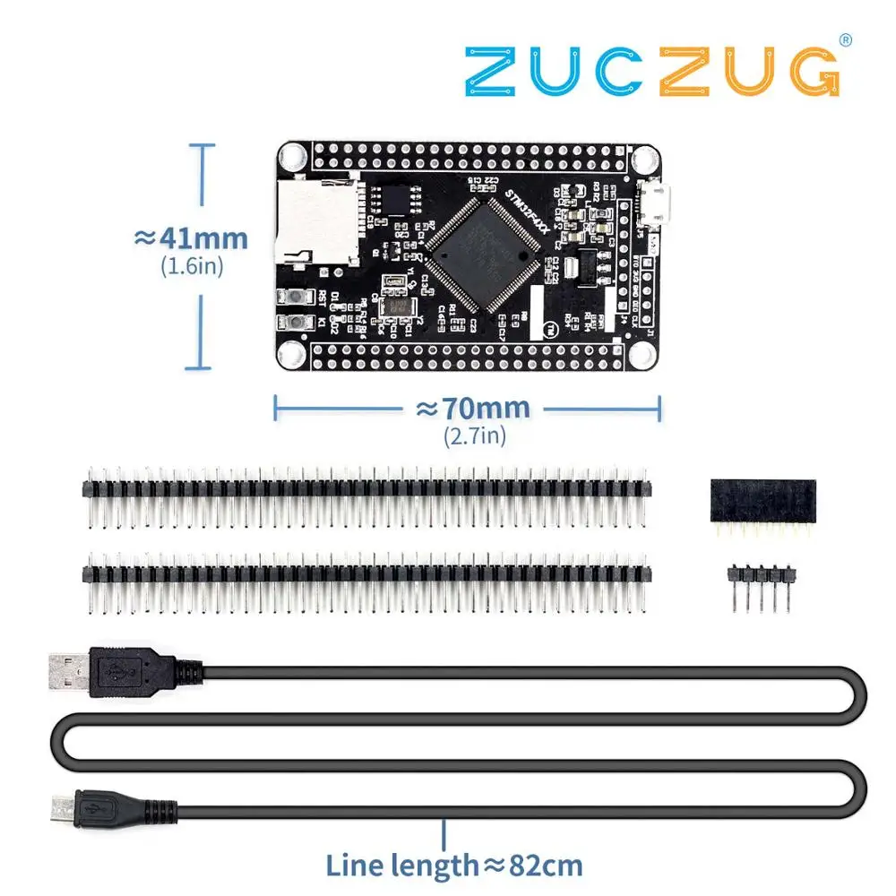Системная плата STM32F407VET6 STM32F407VGT6 STM32 макетная F407 обучающая с одним