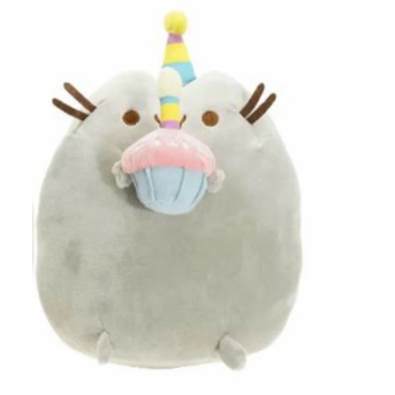 Kawaii кошка плюшевая подушка милый кот Рождественский подарок игрушка девочка 17 см